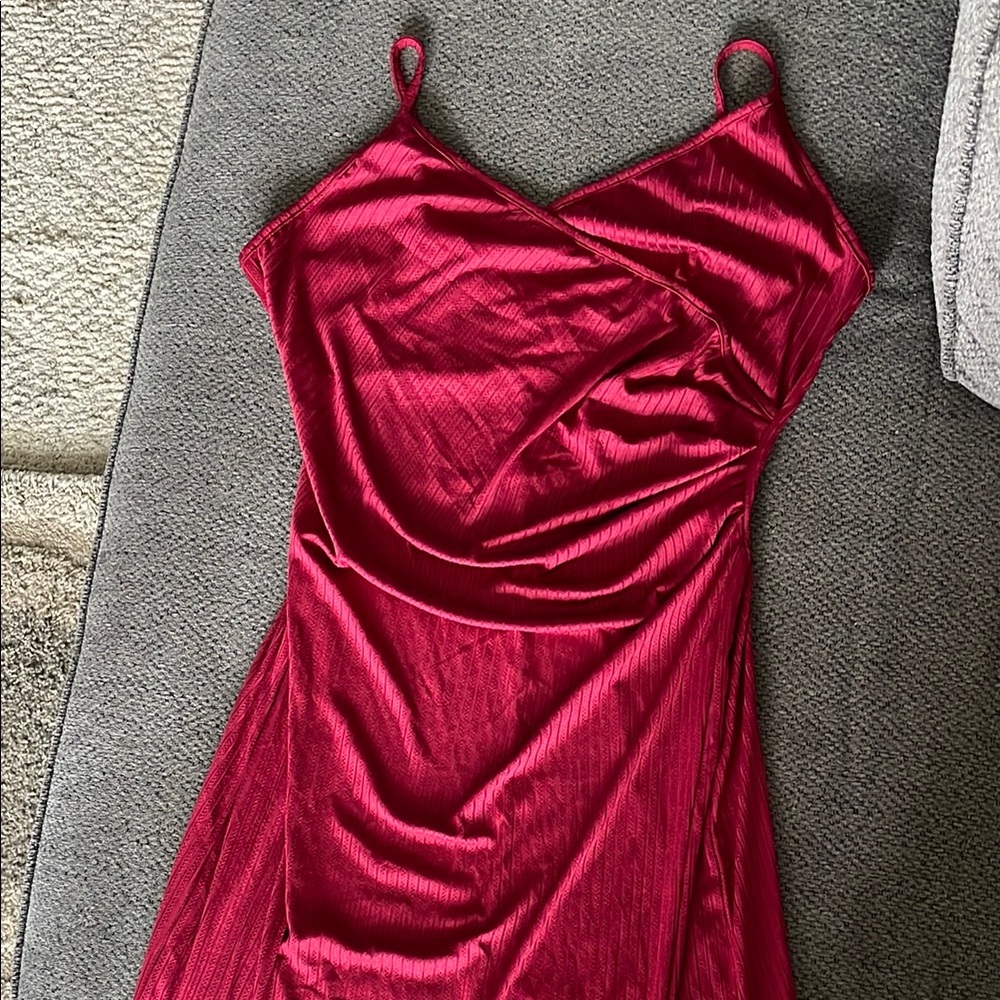 SHEIN Red Dress